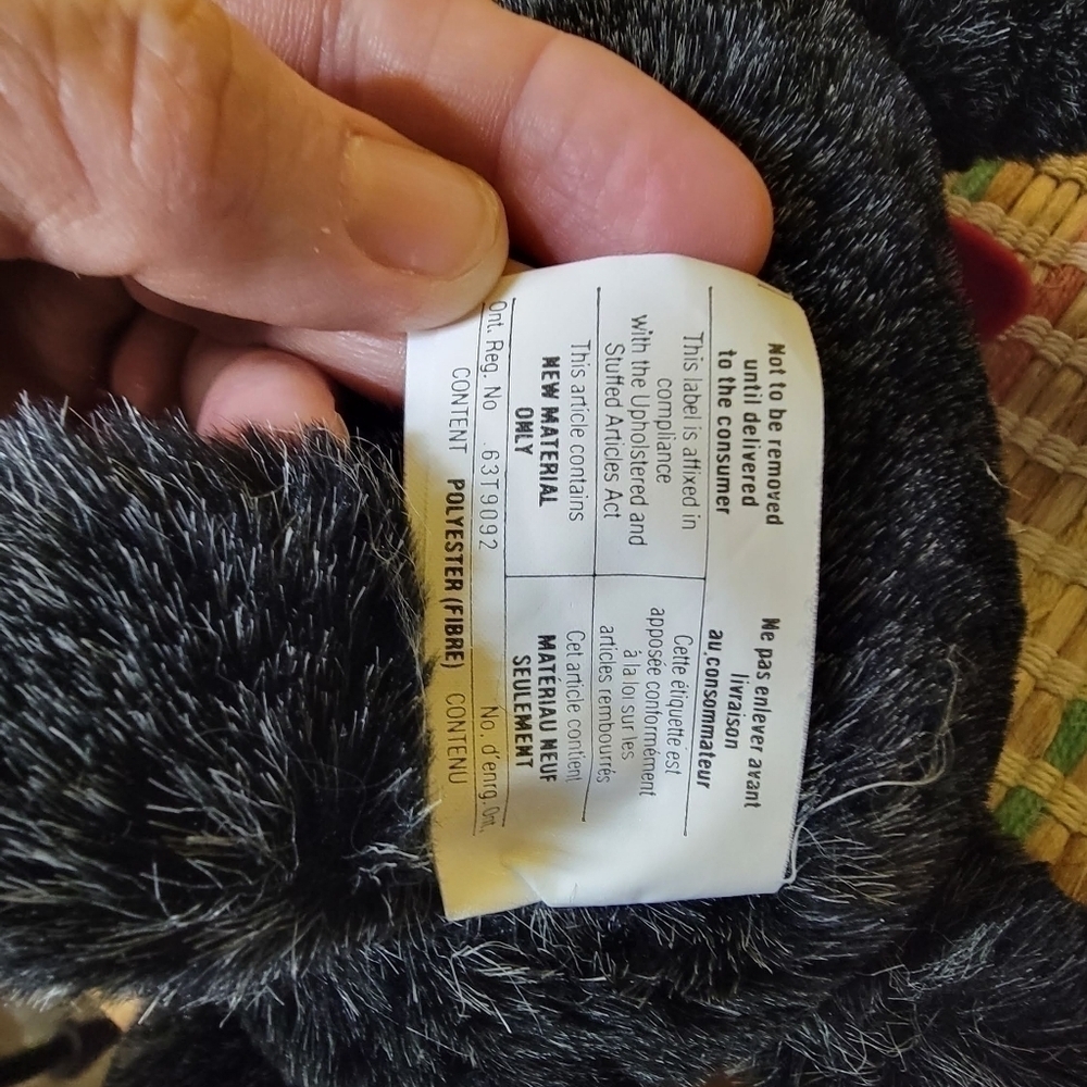 Vintage Doctor Suess Cat in the Hat 1983 with tags. Plush, Coleco Industries. - Picture 10 of 11